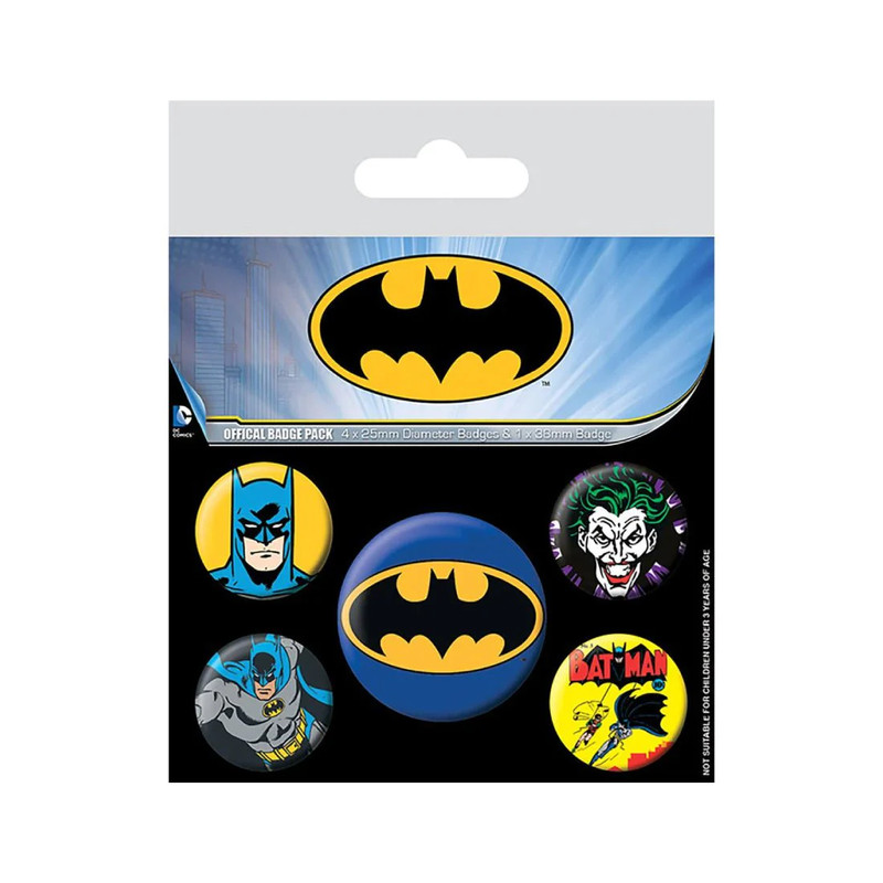 Batman Badge Pack - أكسسوار